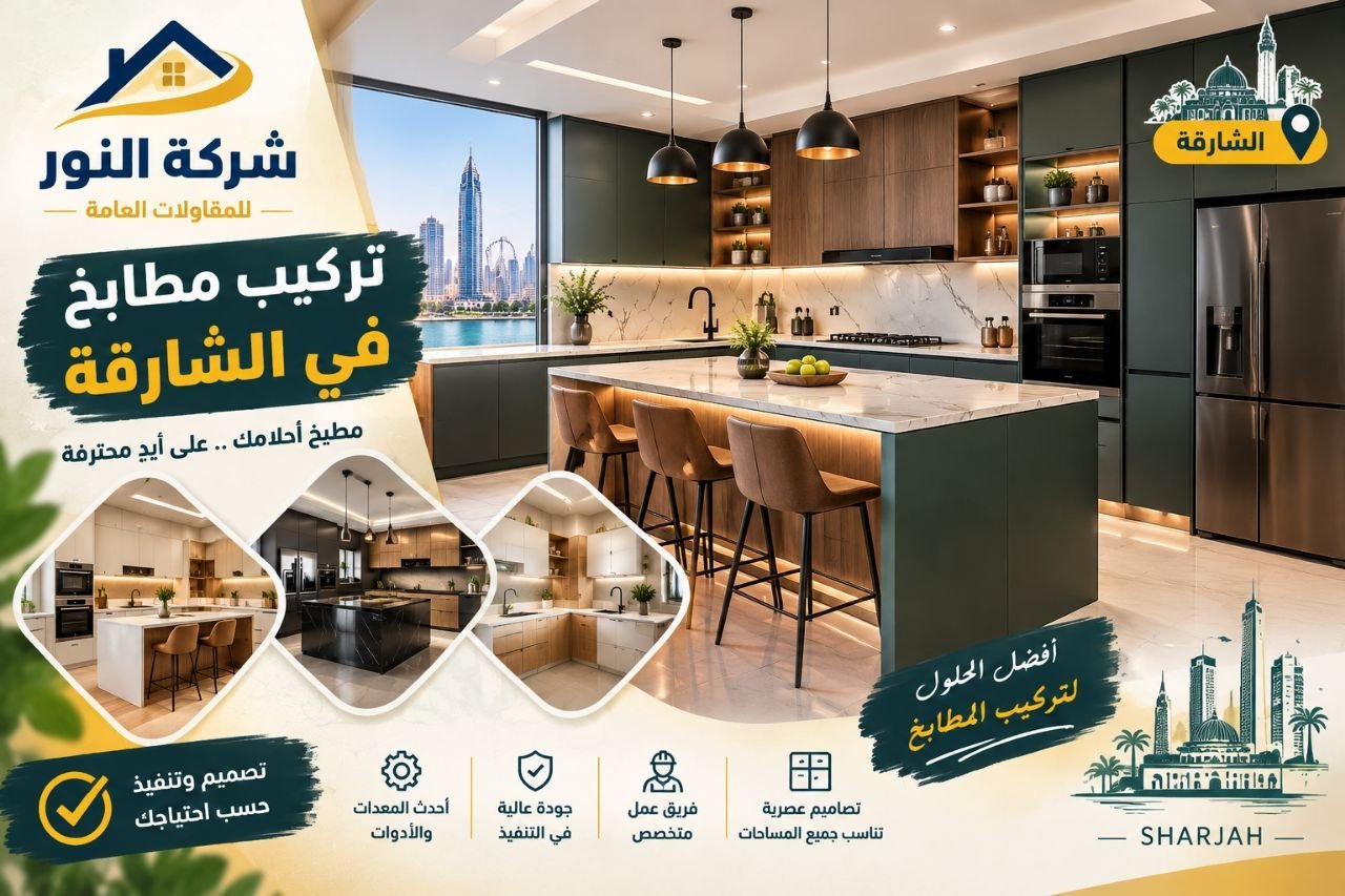 تركيب مطابخ في الشارقة